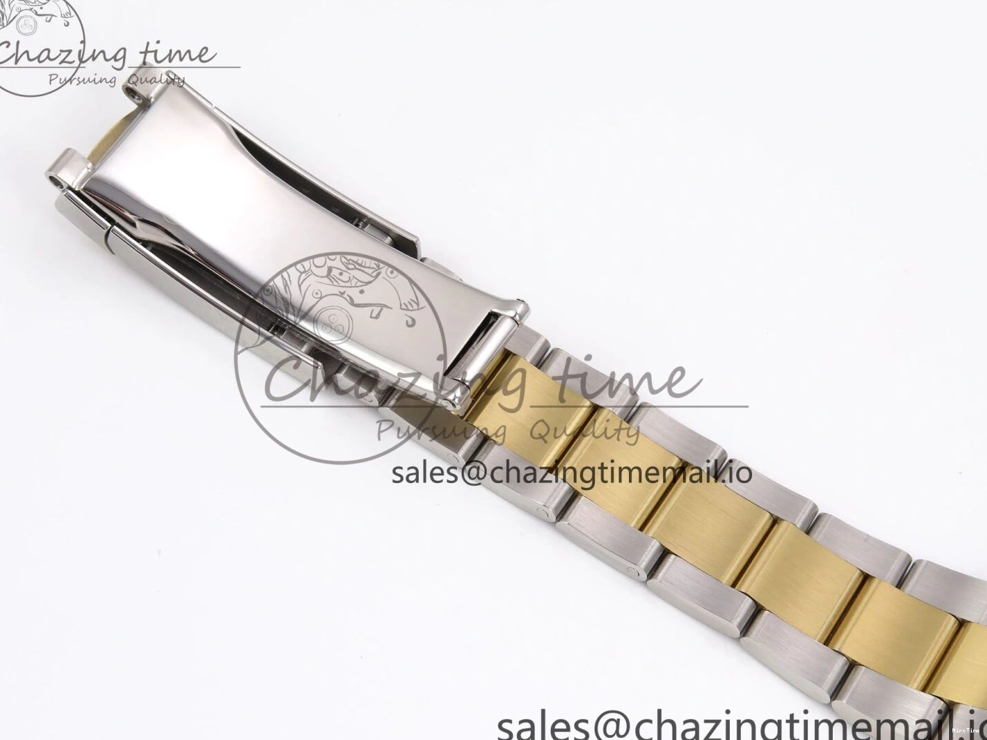 MiroTime 0514 DateJust 41 126333 EWEF Best Edition YG Diamonds Dial on SS YG Oyster Bracelet A Minimalist 973